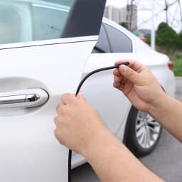 2M/5M/10M Car Door Protector Anti Collision Strip U Type Universal High Quality Rubber Car Door Edge Protection Car Accessories