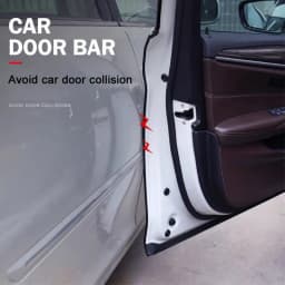 2M/5M/10M Car Door Protector Anti Collision Strip U Type Universal High Quality Rubber Car Door Edge Protection Car Accessories