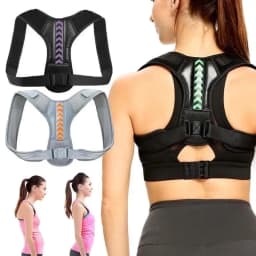 Adjustable Back Shoulder Posture Corrector Belt Clavicle Spine Support Reshape Your Body Home Office Sport Upper Back Neck Brace