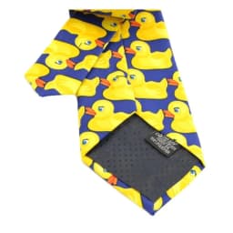Brand New Hot Fashion Brand New Barney's How I Met Your Mother Ducky Tie Yellow Rubber Duck Necktie Ties Barney Ducky