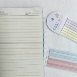 160 Sheets Color Stickers Transparent Fluorescent Index Tabs Flags Stationery Children Gifts School Office Supplies