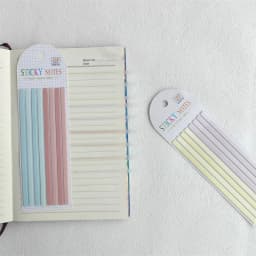 160 Sheets Color Stickers Transparent Fluorescent Index Tabs Flags Stationery Children Gifts School Office Supplies