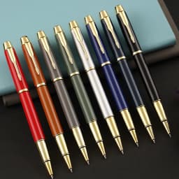 1Pcs Metal Multicolor Pearl Signature Pen Business Office Gift Neutral Pen
