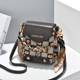 Mobile Phone Bag Women's New Summer Fashion Mini Bag Fashion Single Shoulder Crossbody Good-looking Suitable Daily Collocation