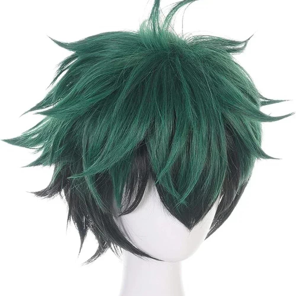 Anime My Hero Academia Izuku Midoriya Cosplay Wig Boku No Hero Academia Academy Cosplay Hair Izuku Midoriya Deku Party Wigs