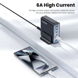 Toocki 6A USB Cable Type C 66W Fast Charging For Huawei P40 P30 Type C Cable For iPhone 15 Pro Max Xiaomi Samsung S24 Data Cord
