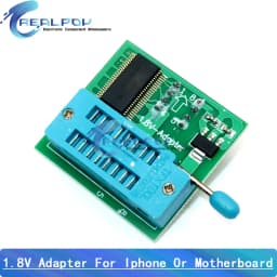 CH341A Programmer Adapter + SOIC8 Adapter+ SOP8 Clip With Cable+1.8V Adapter CH341A EEPROM Flash BIOS USB Programmer ZIF Adapter
