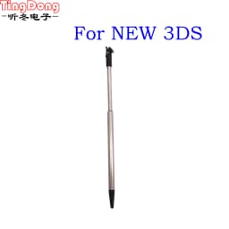 1pcs Metal Telescopic Stylus Plastic Stylus Touch Screen Pen for 2DS 3DS New 2DS LL XL New 3DS XL For NDSL DS Lite NDSi NDS Wii