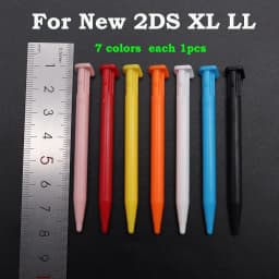 1pcs Metal Telescopic Stylus Plastic Stylus Touch Screen Pen for 2DS 3DS New 2DS LL XL New 3DS XL For NDSL DS Lite NDSi NDS Wii