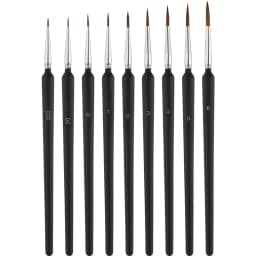 9/10/11/22pcs Fine Detail Paint Brush Set - Sturdy & Precise Miniature Brushes - Ideal for Model & Art Painting