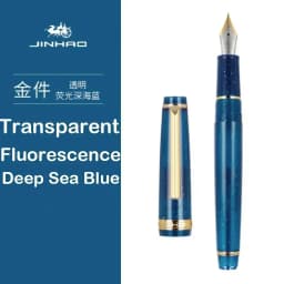 Jinhao 82 Fountain Pen New Color Acrylic Luxury Ink Pen EF/F/M/Bent Nib Business Office School Supplies Writing Pen Stationery