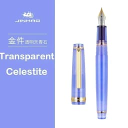 Jinhao 82 Fountain Pen New Color Acrylic Luxury Ink Pen EF/F/M/Bent Nib Business Office School Supplies Writing Pen Stationery