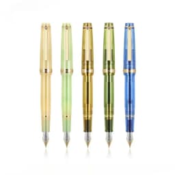 Jinhao 82 Fountain Pen New Color Acrylic Luxury Ink Pen EF/F/M/Bent Nib Business Office School Supplies Writing Pen Stationery