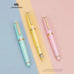 Jinhao 82 Fountain Pen New Color Acrylic Luxury Ink Pen EF/F/M/Bent Nib Business Office School Supplies Writing Pen Stationery
