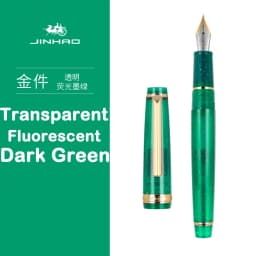 Jinhao 82 Fountain Pen New Color Acrylic Luxury Ink Pen EF/F/M/Bent Nib Business Office School Supplies Writing Pen Stationery