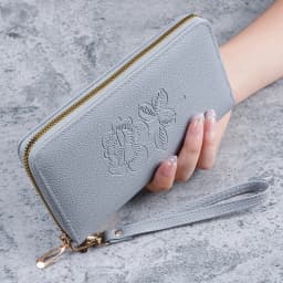 Korean version of the new handbag women's long zipper multi-functional leather wallet large capacity mobile phone wallet