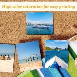ESHANG 100 Sheets 4x 6inch 4R High Glossy Photo Paper Professional photographic Paper Works with Inkjet Printers 180gsm