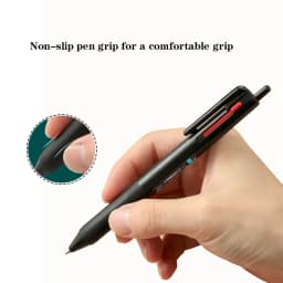 Uni Colored Ballpoint Pen, Jetstream 0.5/0.7mm 3 in 1 Multi Pens, Low Viscosity Ultra-smooth Oil Ink Non-slip Comfort Stationery