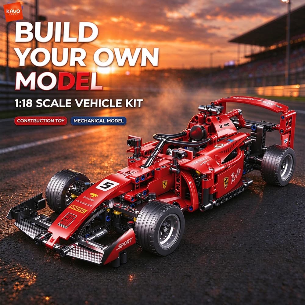 ToylinX RC Race Cars Building Sets Building Blocks Car Cool Collectible Model Car Kits Toys Christmas Gift