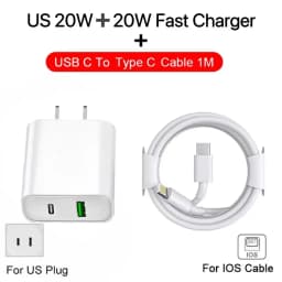 35w PD Fast Charger for iPhone 13 Pro 14 Plus 11 12 mini XS Max XR X for iPad Air Quick Charging Cable C-C Power Adapter