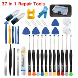 40 in 1 Mobile Phone Repair Tools Disassemble Repair Set for iPhone Screwdriver Combination Skid Multi Function Disassembly Kit