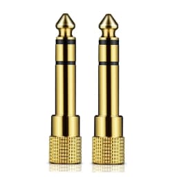 liulz Jack 6.5 6.35mm Male Plug to 3.5mm Female Connector Gold Plating Headphone Microphone AUX Audio Plug