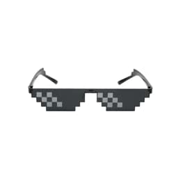 Mosaic Sunglasses Cool Party Vintage Shades Eyewear For Men Pixelated Sunglasses Funny Women Glasses