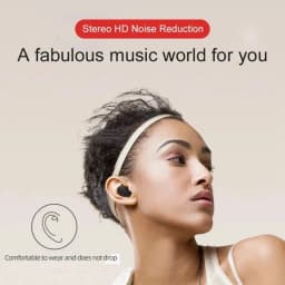 E6S TWS Wireless Headphones Sports Waterproof Bluetooth 5.0 Earphone Stereo Headset with Microphone for Iphone Xiaomi Vivo Oppo