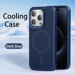 Cooling Heat Dissipation Phone Case For iPhone 17 18 16 15 14 13 12 11 Pro Max Breathable Hard Back Magnetic Cover For Magsafe