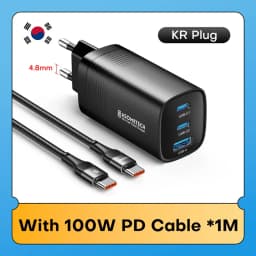 ASOMETECH GaN USB Type C Charger 65W 45W PPS PD QC4.0 Quick Charger For Macbook Laptop IPAD Tablet iPhone 16 Samsung S23 Ultra