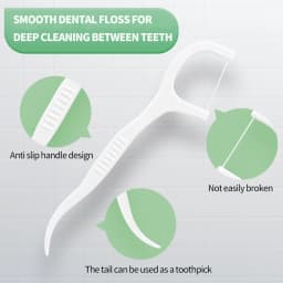 1000/600/300/150PCS - Ultra fine dental floss stick - Clean the gaps between teeth with one piece - Oral care tool