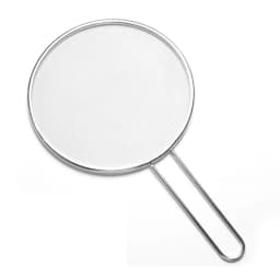 Stainless Steel Oil Proof Mesh Cooking Anti Splatter Split Guard Kitchen Gadget Splatter Proof Oil Cover Mesh Pot Lid Frying Pan