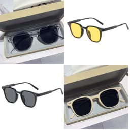 New Vintage Square Sunglasses Women Men Luxury Brand Small Round Sun Glasses Female Small Eyewear Sunglasses for Male Female