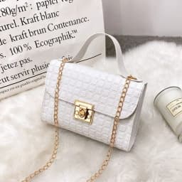 Minimalist Pu Leather Chain Shoulder Bag High-capacity Underarm Handbag Single Shoulder Bag Tote Bags Female Crossbody Bag