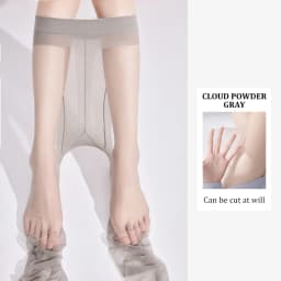 Kave Sexy 0d Ultra Thin Grey T-crotch Invisible Stockings Women Anti-snagging Silk Durable High Translucent Sexy Pantyhose