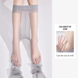 Kave Sexy 0d Ultra Thin Grey T-crotch Invisible Stockings Women Anti-snagging Silk Durable High Translucent Sexy Pantyhose