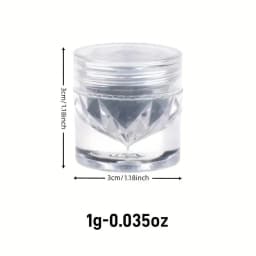 1pc Chrome Nail Powder Ice Transparent Aurora High Gloss Pearl Rainbow Color Powder Metal Pigment Nail Art Creation