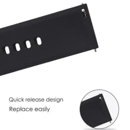 Hot Sell 20MM 22MM Silicone Watch Strap 20/22mm Universal Watchband Wristwatch Band for P22 Smartwatch &Other Watches Bracelet