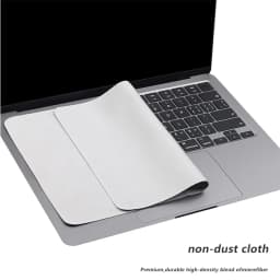 Microfiber Keyboard Dust Cover for MacBook Pro 15-16 inch Air 15 Dustproof Protective Cloth Ultra Thin Waterproof Keyboard Prote