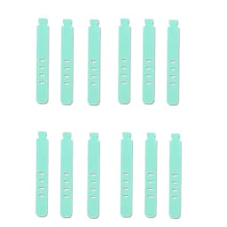 20/12/4PCS Cable Ties Cord Organizer Management Silicone Wire Holder Straps Zip Clips Reusable Tie Wraps Keeperwinder Rubber