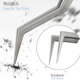 MECHANIC Aax-17 Tin Positioning Tweezers for Precise Clamping of Tin Wire Non-Slip and Wear-Resistant Made of Steel