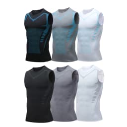 Mans Compression Tank Top Men Gym Shirt Sleeveless Quick Dry Sportswear Male Fitness Bodybuilding Vest Workout Muscle Top