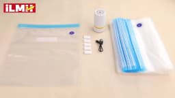 3D Printer Filament Vacuum Bag with USB Rechargeable Electric Air Pump, Vacuum Sealing for PLA ABS PETG Filament Storage