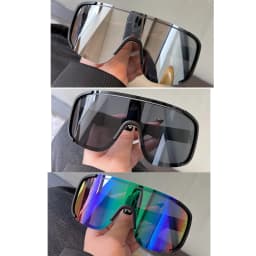 New Y2K Style Cycling Sunglasses Windproof Glasses for Men Women Retro-Reflective Sheeting Lens Road Riding Sport Glasses
