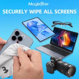 MagiicFiber Microfiber Cleaning Cloths, High Density Non-Streaking Wipes, Soft and Efficient Premium Cleaning Cloths