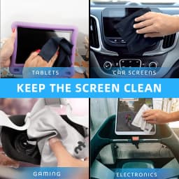 MagiicFiber Microfiber Cleaning Cloths, High Density Non-Streaking Wipes, Soft and Efficient Premium Cleaning Cloths