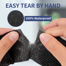 3/6/12/24/48 PCS Tattoo Grip Cover Wrap Disposable Black Bandage For Tattoo Grip Bandage Machine Tape Tube Accessories