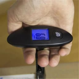 40kg/100g Portable Luggage Scale High Precision Travel Digital Hanging Scales With Webbing Belt LCD Digital Electronic Luggage
