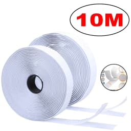 1-25M Self Adhesive Hook And Loop Tape Fastener House Diy Magic Tap Auto Adhesive Strong Glue Stickers Sticker Strap