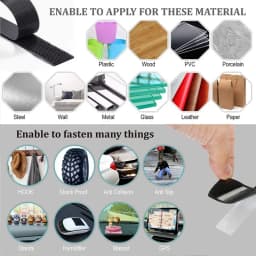1-25M Self Adhesive Hook And Loop Tape Fastener House Diy Magic Tap Auto Adhesive Strong Glue Stickers Sticker Strap